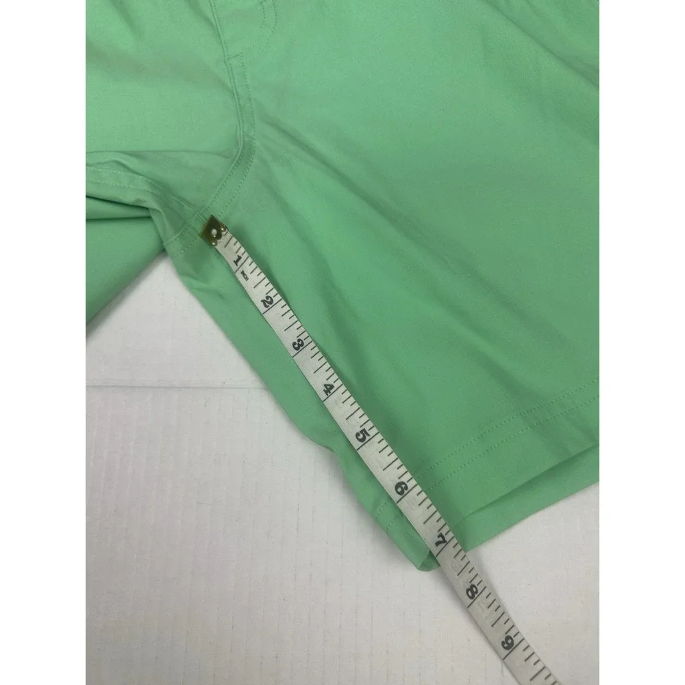 The North Face Class V Belted Shorts Mens XL Green Performance Nylon Hiking